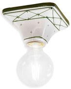 Plafoniera clasica realizata manual din ceramica TRIESTE