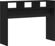 vidaXL Masă de consolă Stejar negru 105 x 30 x 80 cm Lemn compozit