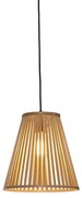 Lustra/Pendul eco din bambus Merapi tapered S, nat