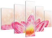 Tablou - Floare de lotus (150x105 cm)