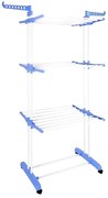 Uscator rufe Livit, metal, alb, Multi-Tier, 48x74x170 cm
