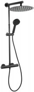 Trevi Black - sistem de dus cu baterie termostatata - NP75-TRV7U-BL - Ferro