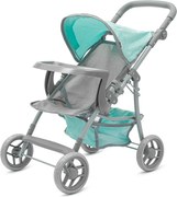 Baby Mix Cărucior sportiv pentru păpuși Lana mentol, 58,5 x 33 x 61,5 cm