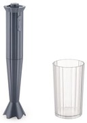Mixer vertical, Plisse, gri, diametru 7 cm - Alessi