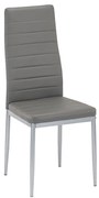 Scaun de masă Tino NOVA în gri-gri