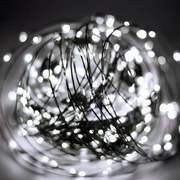 Ghirlandă LED de exterior 1500 LED/230V, 8 funcții, 153 m, IP44, alb rece + telecomandă