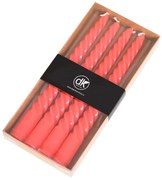 Lumanari de masa TWIST set 4buc, rosie
