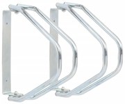 vidaXL Suport biciclete montat pe perete, 2 buc., oțel galvanizat