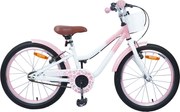 vidaXL Bicicletă pentru Copii 18 Inci pentru 5-7 ani Roz deschis