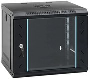 vidaXL Dulap de rețea montat pe perete 9U 19" IP20 53x40x45 cm