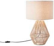 Lampă de masă Brilliant LARAINE 1xE27/42W/230V bej