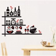 Sticker perete Kitchen Shelves 2