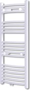 vidaXL Radiator port-prosop încălzire centrală baie, curbat, 600 x 1160 mm
