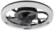 Lustra LED cu ventilator si telecomanda CIRILLA 03644 GL