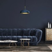 Lustră pe cablu BRILAGI ABRAHAM 1xE27/60W/230V d. 35 cm albastru