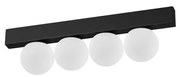 Plafonieră LED Ideal Lux PING PONG 4xLED/3W/230V CRI 90 negru