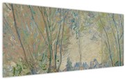 Tablou - Claude Monet, Woman Seated under the Willows, reproducere (120x50 cm)
