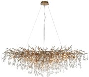 Lustra suspendata design magnific ICICLE alama antic, 75x150cm