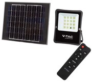 Proiector LED solar de exterior LED/12W/3,2V 6400K IP65