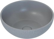 Lavoar pentru blat BERGEN Ø 39 cm, beton/gri
