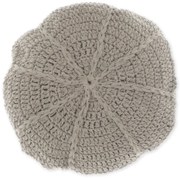 Perna decorativa rotunda DORA 45 cm, gri