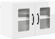 vidaXL Dulap de bucătărie Alb lucios 60 x 31 x 40 cm Lemn compozit