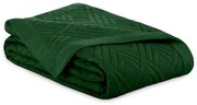 Cuvertura de pat matlasata, Ophelia, densitate 70 g/mp,  200 x 220 cm, Verde