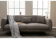 Canapea Tapitata cu 3 Locuri Simena - Grey