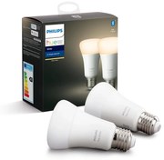 SET 2x bec LED dimabil Philips Hue WHITE E27/9W/230V 2700K