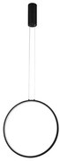 Lustra / Pendul LED design circular MASSIMA 40 BK