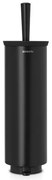 Perie de toaletă Brabantia Profile 90300317, 43 cm, Perie complet acoperită, Montabil pe perete, Negru