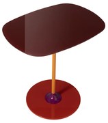 Măsuță laterală THIERRY, diferite variante - Kartell Culoare: roșu vin, Înălțime: 50 cm