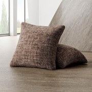 Huse bielastice VITTORIA maro feţe de pernă 2 buc (40 x 40 cm)