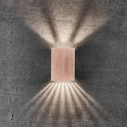 Aplica LED exterior cu iluminat up/down IP54 Fold 10 cupru 2019041030 NL