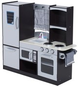 Bucatarie Jucarie HomCom cu Frigider Cuptor, Microunde, Aragaz, Chiuveta | Aosom RO