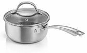 Cratiță Tescoma SteelCRAFT cu capac diametru 16 cm, 1,5 l