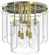 Lustra aplicata moderna Nira auriu