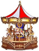 Puzzle 3D cutiuță muzicală RoboTime carusel clasic 5V