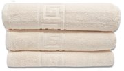 Set 3 Prosoape Bumbac 550g PRG5512 Ivory 70x130 cm
