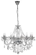 Candelabru elegant cu cristale K9 Connor 8L