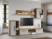 Set Mobilier Living Gri cu Flagstaff-Atena-C04