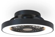 Lustra LED cu Ventilator si telecomanda Mini TIBET negru
