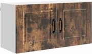 vidaXL Dulap de bucătărie Stejar fumuriu 80 x 31 x 40 cm Lemn compozit