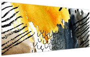Tablou - Acuarelă abstractă (120x50 cm)