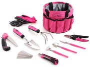 Set scule grădină Sixtol Garden pink, 10 buc.,