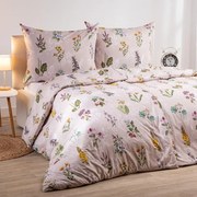 Lenjerie de pat din microfibră IERBURI pat simplu