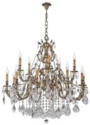 Candelabru 15 brate LUX cu cristale Scholer, Ashford