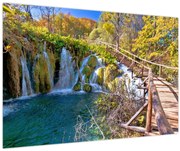 Tablou - Intrare in cascade (90x60 cm)