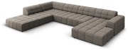 Coltar 7 locuri Chicago chenille L364 cm