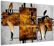 Tablou - Motiv cultura africană (90x60 cm)